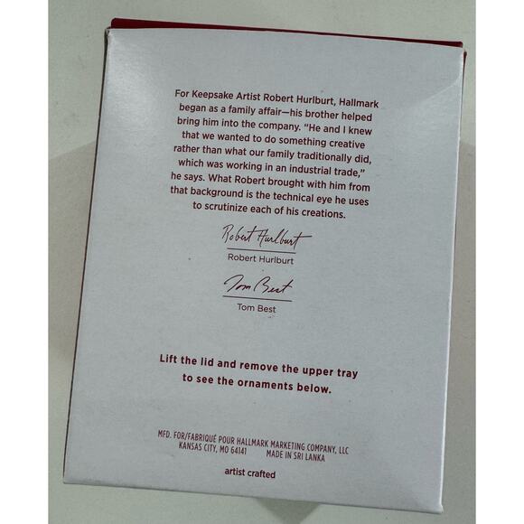 Hallmark Keepsake Ornament Club Santa's Ornament Treasures 2023 - Picture 3 of 5